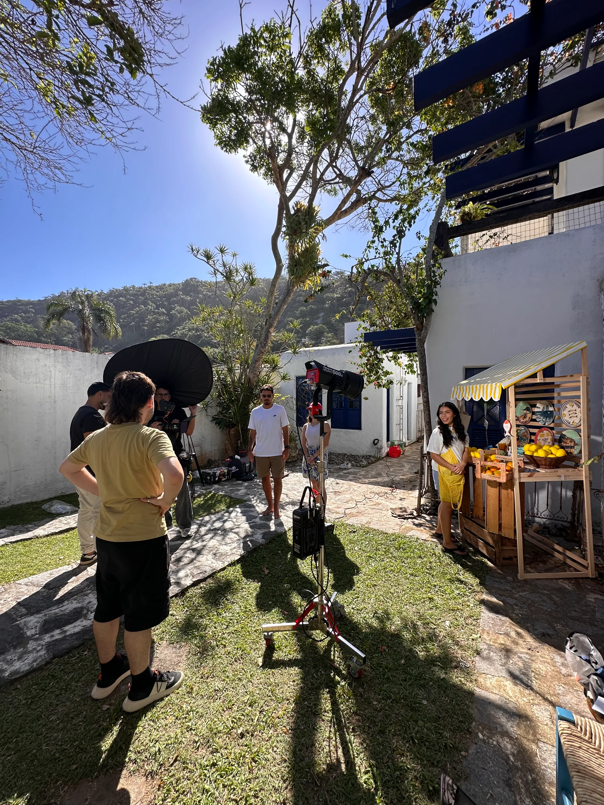 Coleção de Pratos - bastidores