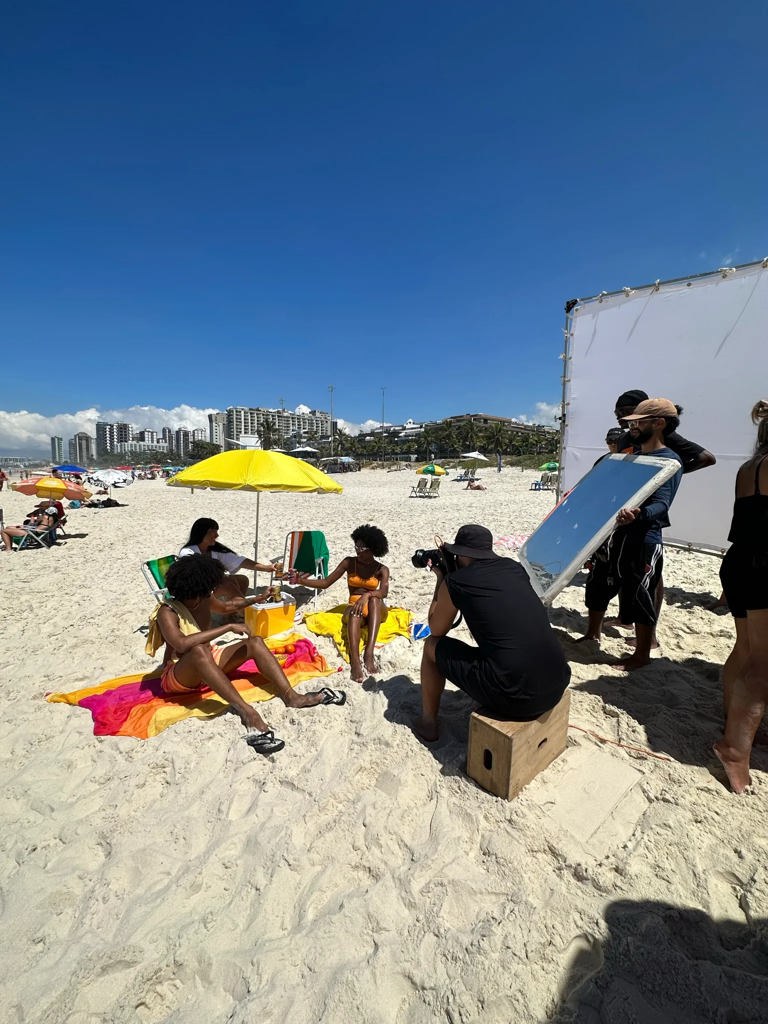 Verão com Mike's - bastidores
