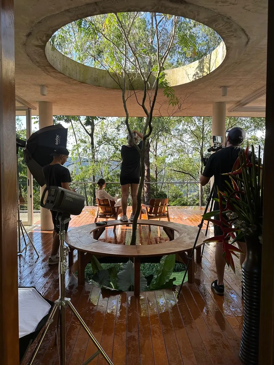 Bastidores de Minha Cabana Vidro — 2