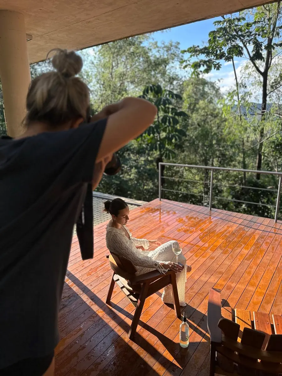 Bastidores de Minha Cabana Vidro — 3